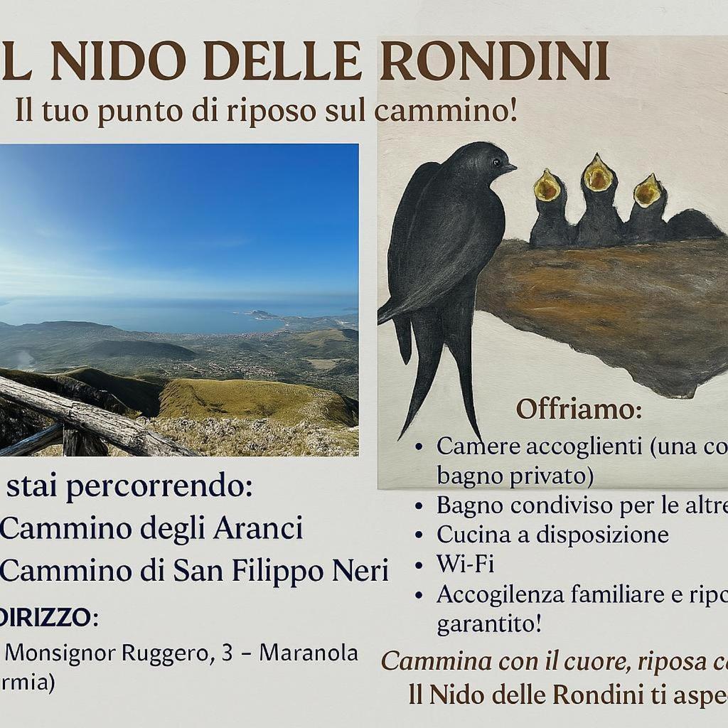 Il Nido Delle Rondini Formia Exterior foto